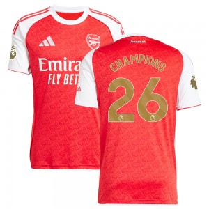 Saliba 2 - Official Arsenal 2024/26 Home Club Name and N